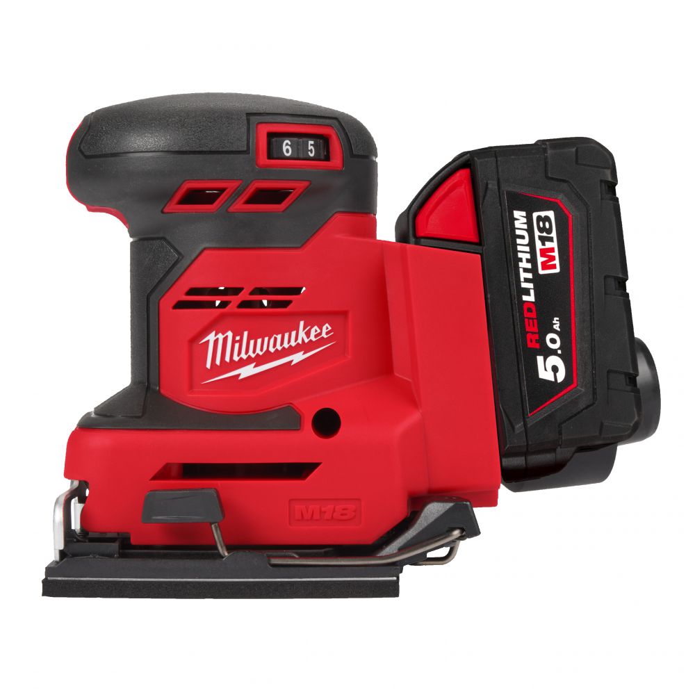 Milwaukee - Akku-Schwingschleifer M18 (M18 BQSS-502B) 